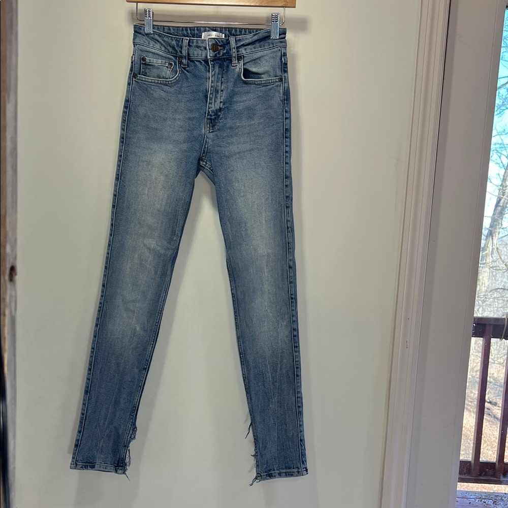 Anine Bing Light Blue Skinny Jeans